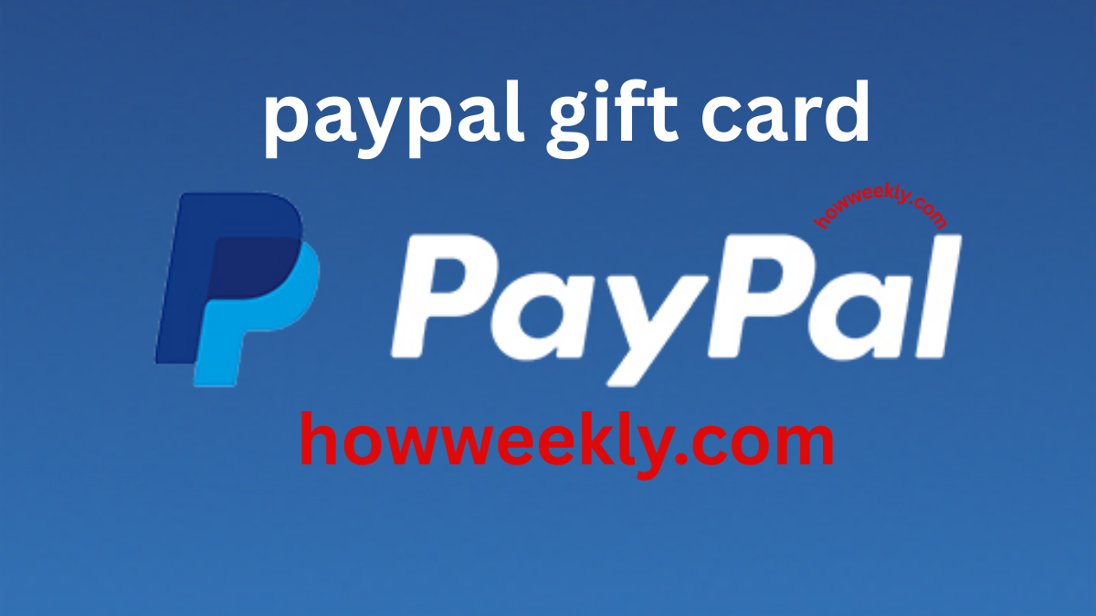 paypal gift card