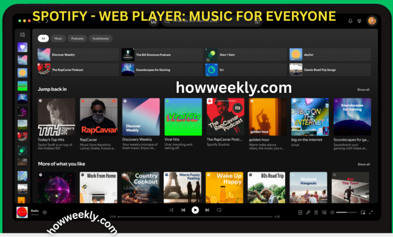 spotify - web player: music for everyone