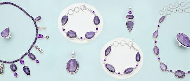 charoite-rings